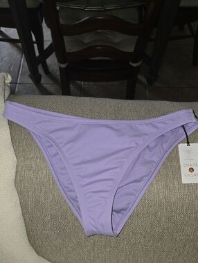 BRAND NEW Shade & Shore Low Rise, High Leg, Extra Cheeky Bikini Bottom Size M